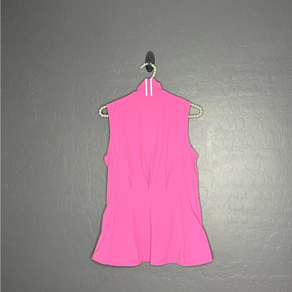 Ralph Lauren Polo Golf Zip-Up W 19 Spring Pink Top - Picture 5 of 10